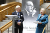 Former Presiding Officer, the Rt Hon George Reid, was a speaker at last night's event for the John Smith Fellowship 2012
